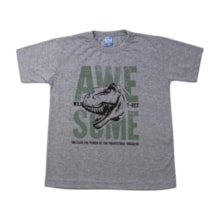 Camiseta Manga Curta Estampa Dino 100 - Cleomara 