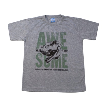 Camiseta Manga Curta Estampa Dino 100 - Cleomara 