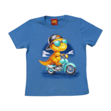 Camiseta Manga Curta Estampa Dino 1001052 - Kyly 