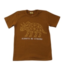 Camiseta Manga Curta Estampa Dino 27276 - Rollu