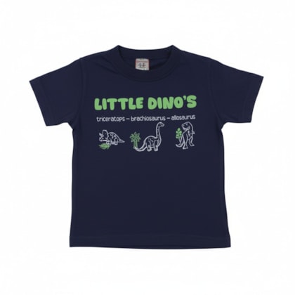 Camiseta Manga Curta Estampa Dino 92 - Cleomara