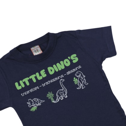 Camiseta Manga Curta Estampa Dino 92 - Cleomara