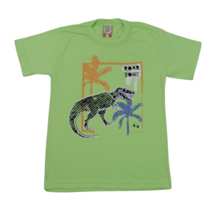 Camiseta Manga Curta Estampa Dino 96 - Cleomara