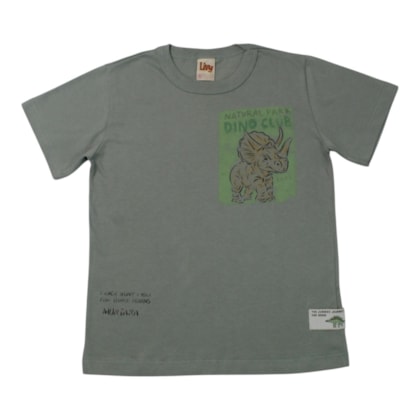 Camiseta Manga Curta Estampa Dino 9973 - Livy