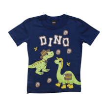 Camiseta Manga Curta Estampa Dino C33612 - Cativa 