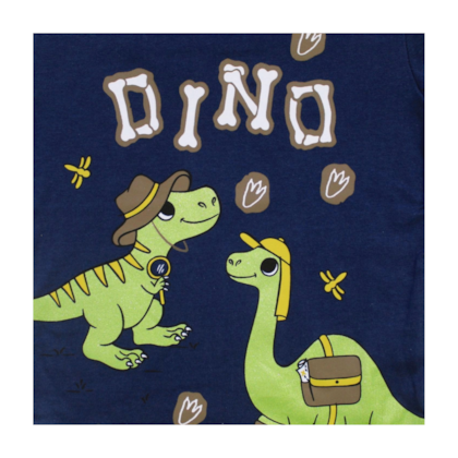 Camiseta Manga Curta Estampa Dino C33612 - Cativa 