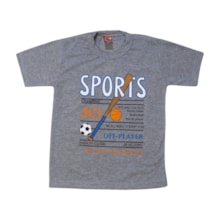 Camiseta Manga Curta Estampa Esportes  96 - Cleomara