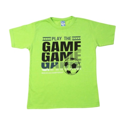 Camiseta Manga Curta Estampa Game 100 - Cleomara 