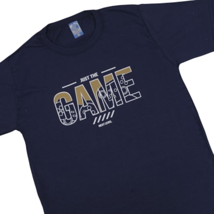 Camiseta Manga Curta Estampa Game 100 - Cleomara