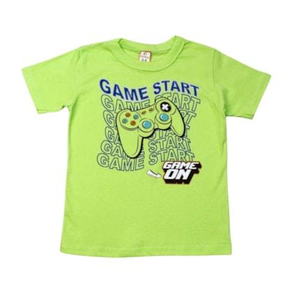Camiseta Manga Curta Estampa Game 96 - Cleomara 