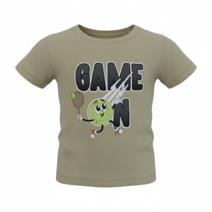 Camiseta Manga Curta Estampa Game 96 - Cleomara