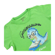 Camiseta Manga Curta Estampa Geniossauro 45482 - Rei Rex 