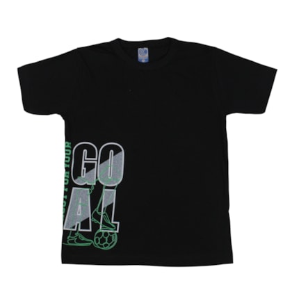 Camiseta Manga Curta Estampa Goal 100 - Cleomara