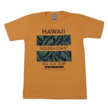 Camiseta Manga Curta Estampa Hawaii 100 - Cleomara