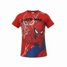 Camiseta Manga Curta Estampa Homem Aranha 27568 - Brandili