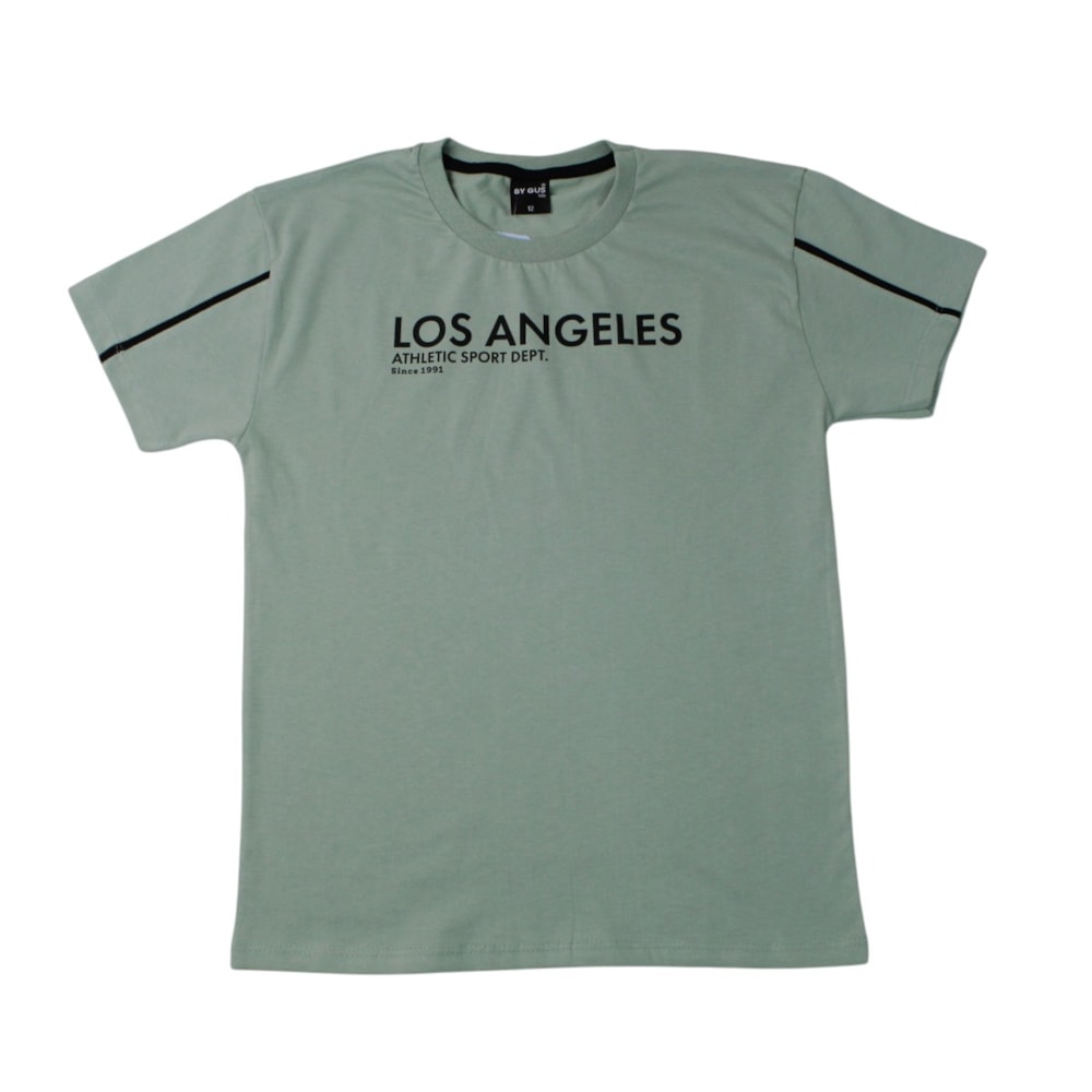 Camiseta Manga Curta  Estampa Los Angeles 8628 - By Gus
