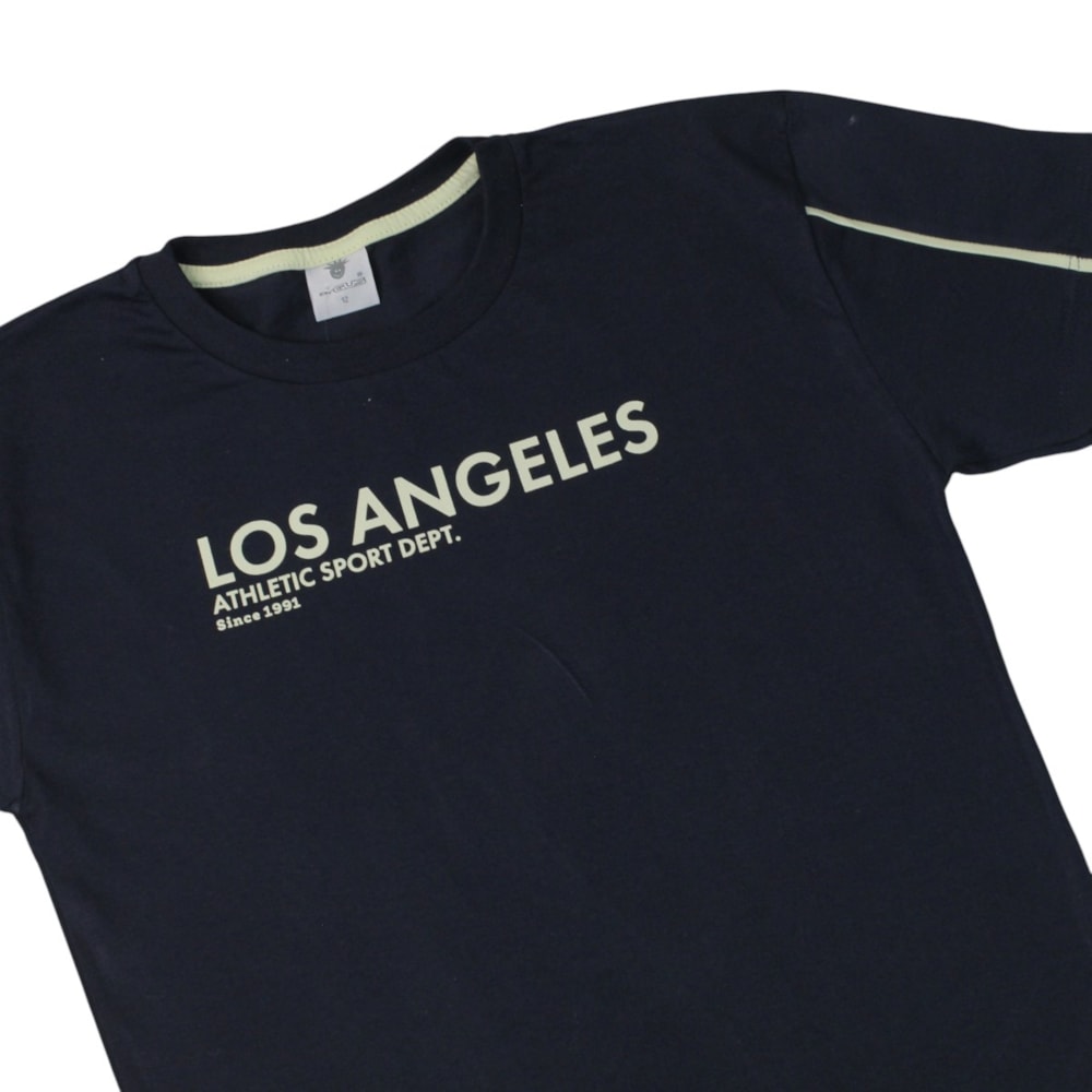 Camiseta Manga Curta  Estampa Los Angeles 8628 - By Gus