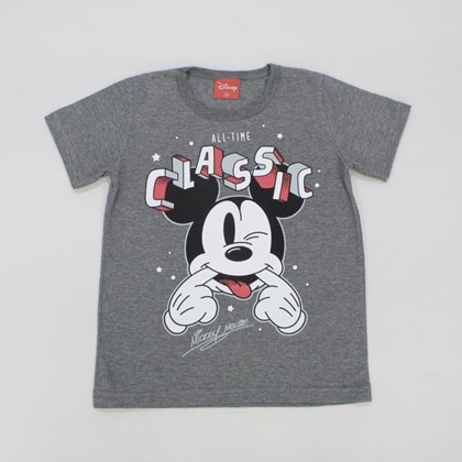 Camiseta Manga Curta Estampa Mickey 73004 - Kamylus