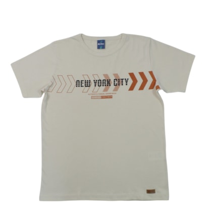 Camiseta Manga Curta Estampa Nova York 47146 - Rei Rex