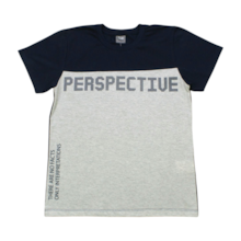 Camiseta Manga Curta Estampa Perspective 21454 - Two Colors 