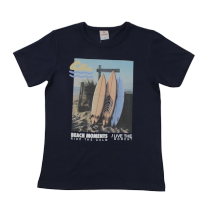 Camiseta Manga Curta Estampa Pranchas 27551 - Brandili
