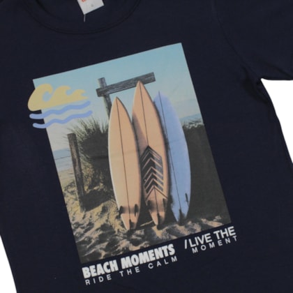 Camiseta Manga Curta Estampa Pranchas 27551 - Brandili