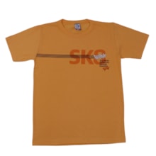 Camiseta Manga Curta Estampa Sk8 100 - Cleomara