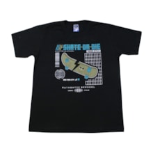 Camiseta Manga Curta Estampa Skate 100 - Cleomara