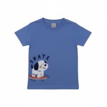 Camiseta Manga Curta Estampa Skate 92 - Cleomara