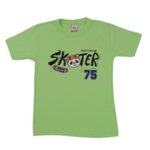 Camiseta Manga Curta Estampa Skate 96 - Cleomara