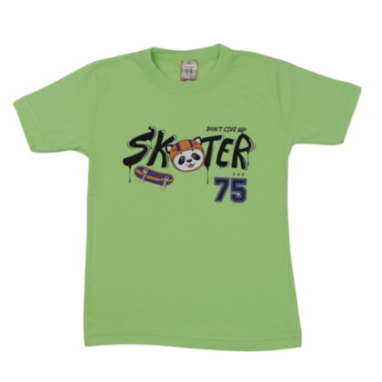 Camiseta Manga Curta Estampa Skate 96 - Cleomara