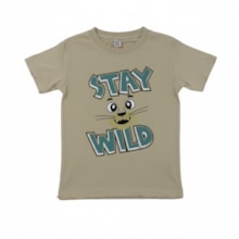 Camiseta Manga Curta Estampa Stay 96 - Cleomara
