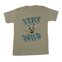 Camiseta Manga Curta Estampa Stay 96 - Cleomara
