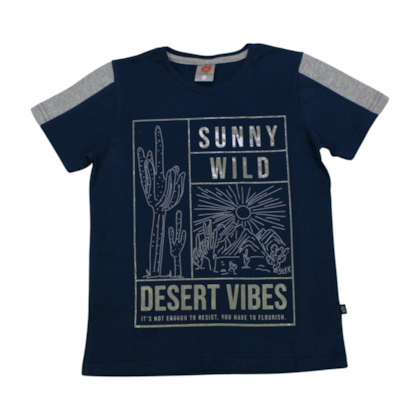 Camiseta Manga Curta Estampa Sunny - 7613 - Soletex