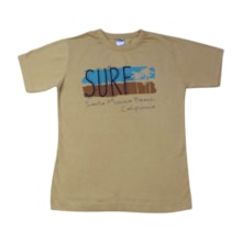 Camiseta Manga Curta Estampa Surf 100 - Cleomara 