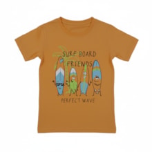Camiseta Manga Curta Estampa Surf 96 - Cleomara
