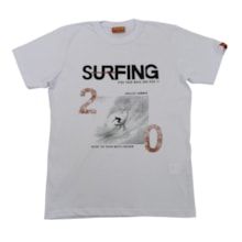 Camiseta Manga Curta Estampa Surfing 33624 - Rei Rex