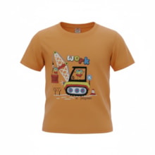 Camiseta Manga Curta Estampa Trator 92 - Cleomara