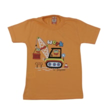 Camiseta Manga Curta Estampa Trator 92 - Cleomara