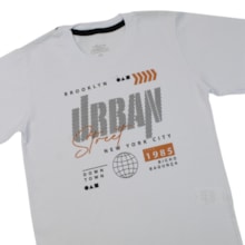 Camiseta Manga Curta Estampa Urban 45003 - Bicho Bagunça