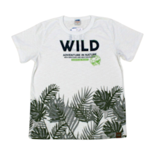 Camiseta Manga Curta Estampa Wild 42680 - Marlan