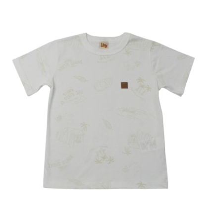 Camiseta Manga Curta Estampada 9961 - Livy