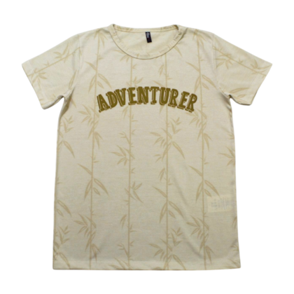 Camiseta Manga Curta Estampada Folhas  S31121K - 4You  