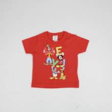 Camiseta Manga Curta Estampada Hey Mickey 34543 - Brandili