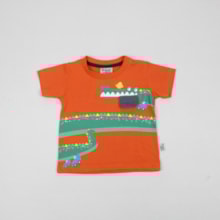 Camiseta Manga Curta Estampada Jacaré 6013 - Brincar é Arte
