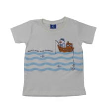Camiseta Manga Curta Estampada Pescador 18874 - Teddy