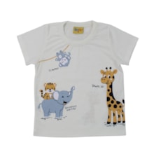 Camiseta Manga Curta Estampada Safari 27205 - Rollu