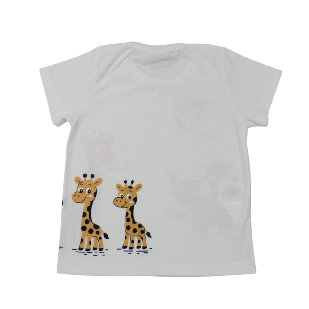 Camiseta Manga Curta Estampada Safari 27205 - Rollu