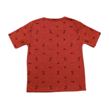 Camiseta Manga Curta Mesclada Estampa Fundo do Mar S31097K - 4You