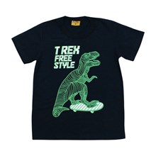 Camiseta Manga Curta T-Rex 18230 - Rollu